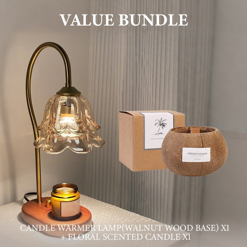 🔥Nieuw binnen 50% KORTING🎁Lelietje-van-dalen kaarsverwarmerlamp