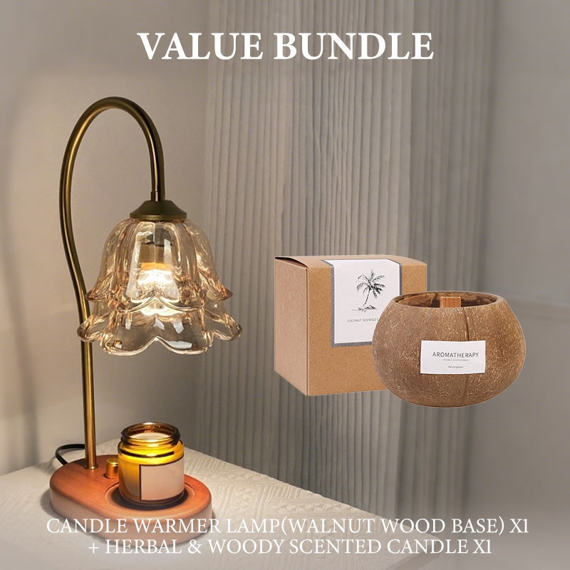 🔥Nieuw binnen 50% KORTING🎁Lelietje-van-dalen kaarsverwarmerlamp