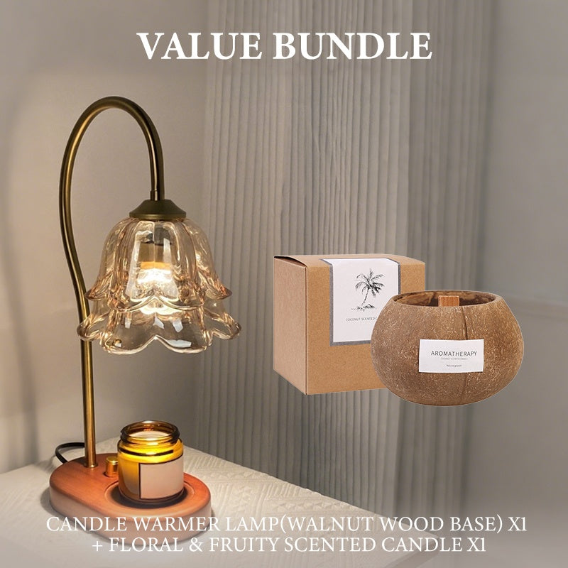 🔥Nieuw binnen 50% KORTING🎁Lelietje-van-dalen kaarsverwarmerlamp