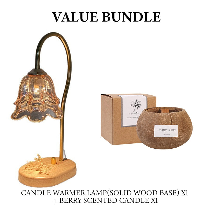🔥Nieuw binnen 50% KORTING🎁Lelietje-van-dalen kaarsverwarmerlamp