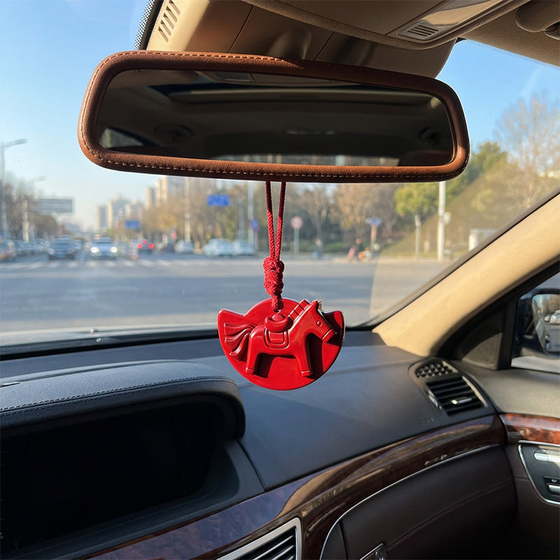 🐎Paardontwerp Agarhout Geurwastablet (Natuurlijke Houtgeur) – Langdurig Geurend & Geluksbrenger: Perfect Voor Auto/Kledingkast!