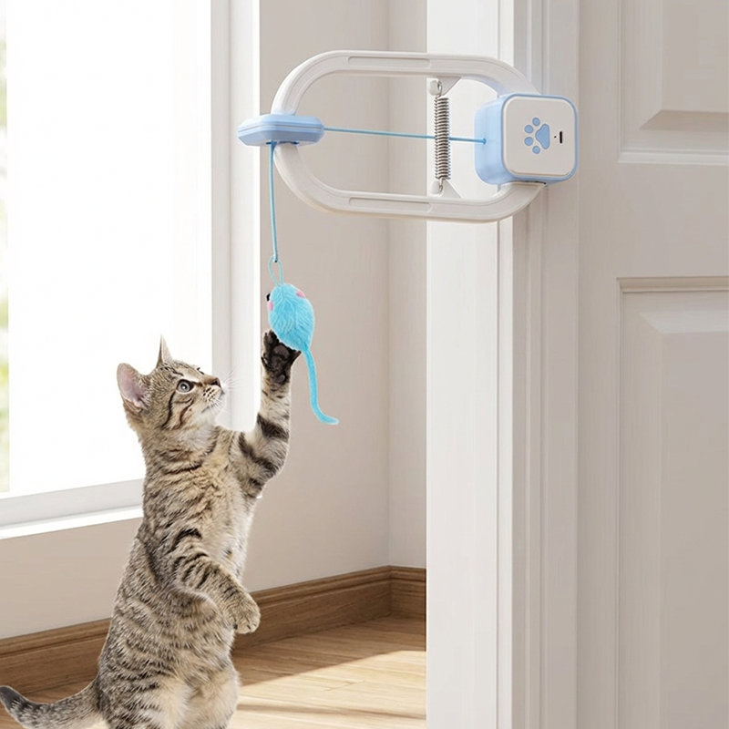 🎁2026 Nieuw binnen 50% KORTING💥Interactief hangend kattenspeeltje met afstandsbediening