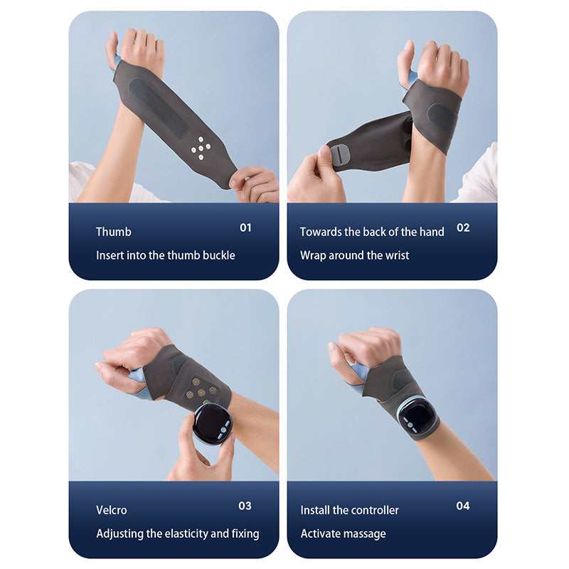 🎁2026 Nieuw binnen 50% KORTING💥Verwarmde polsbrace met elektrische massager