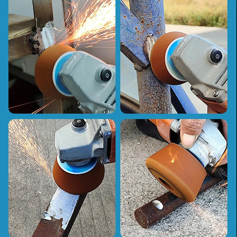 ⚙️🛠️Ultra-duurzame witte korund metalen slijpschijf - krachtige roestverwijdering en glad slijpen✨