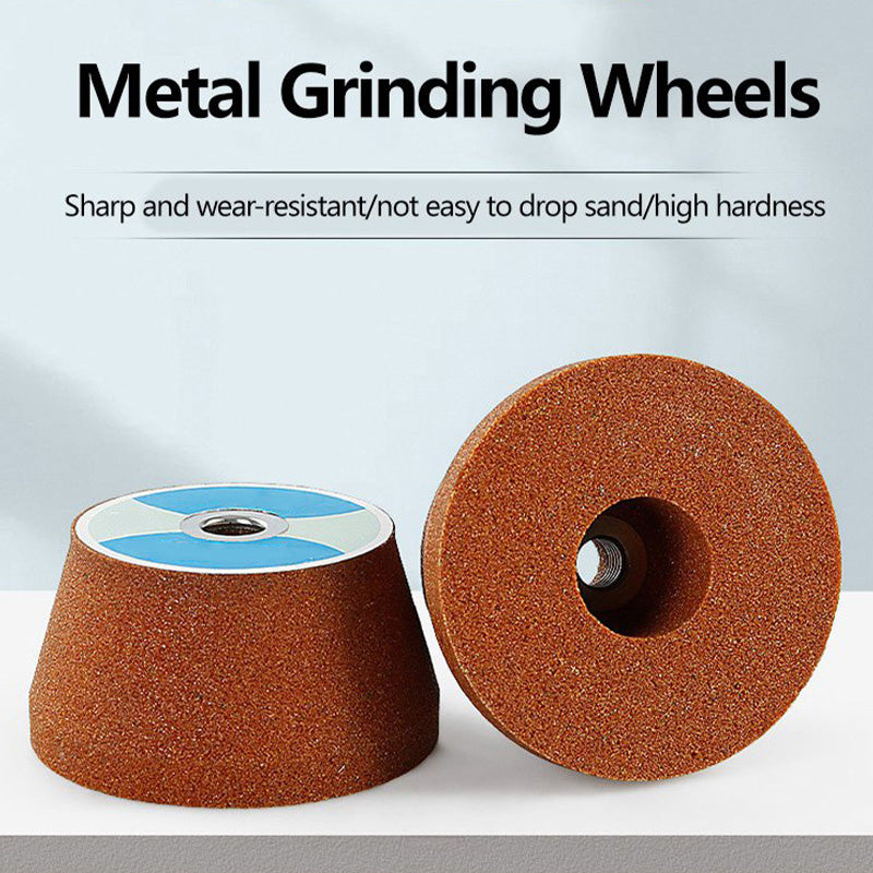 ⚙️🛠️Ultra-duurzame witte korund metalen slijpschijf - krachtige roestverwijdering en glad slijpen✨