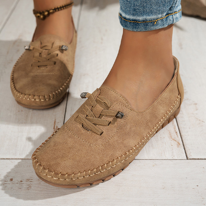 🎉Nieuwjaars Cadeau 50% KORTING!👟Dames Comfortabele Casual Loafers: Zacht PU-Leer + Antislip Zool – Perfect Voor Elke Outfit & Elke Dag!