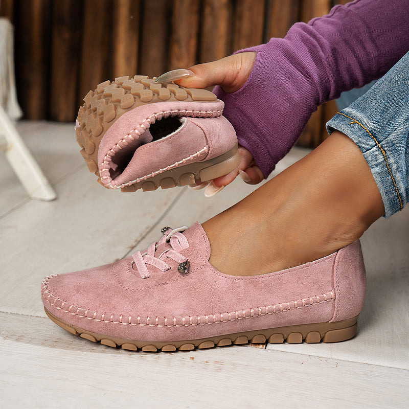 🎉Nieuwjaars Cadeau 50% KORTING!👟Dames Comfortabele Casual Loafers: Zacht PU-Leer + Antislip Zool – Perfect Voor Elke Outfit & Elke Dag!