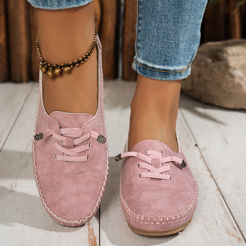 🎉Nieuwjaars Cadeau 50% KORTING!👟Dames Comfortabele Casual Loafers: Zacht PU-Leer + Antislip Zool – Perfect Voor Elke Outfit & Elke Dag!