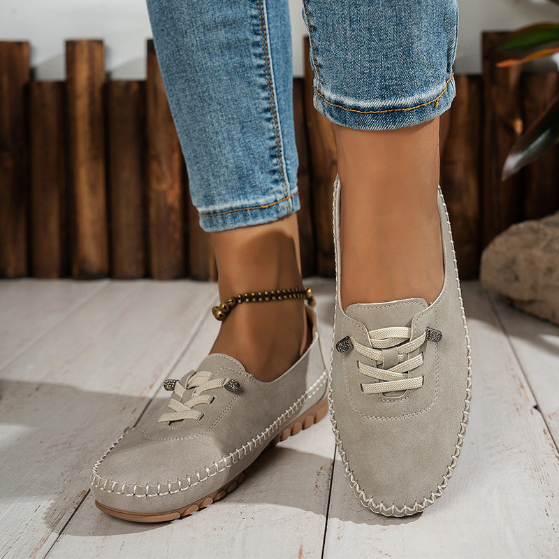 🎉Nieuwjaars Cadeau 50% KORTING!👟Dames Comfortabele Casual Loafers: Zacht PU-Leer + Antislip Zool – Perfect Voor Elke Outfit & Elke Dag!