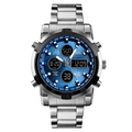 ⌚ NU 66% KORTING! ⌛️ Heren  horloge – Waterdicht & Staalband | Analoog-Digitaal🛡️