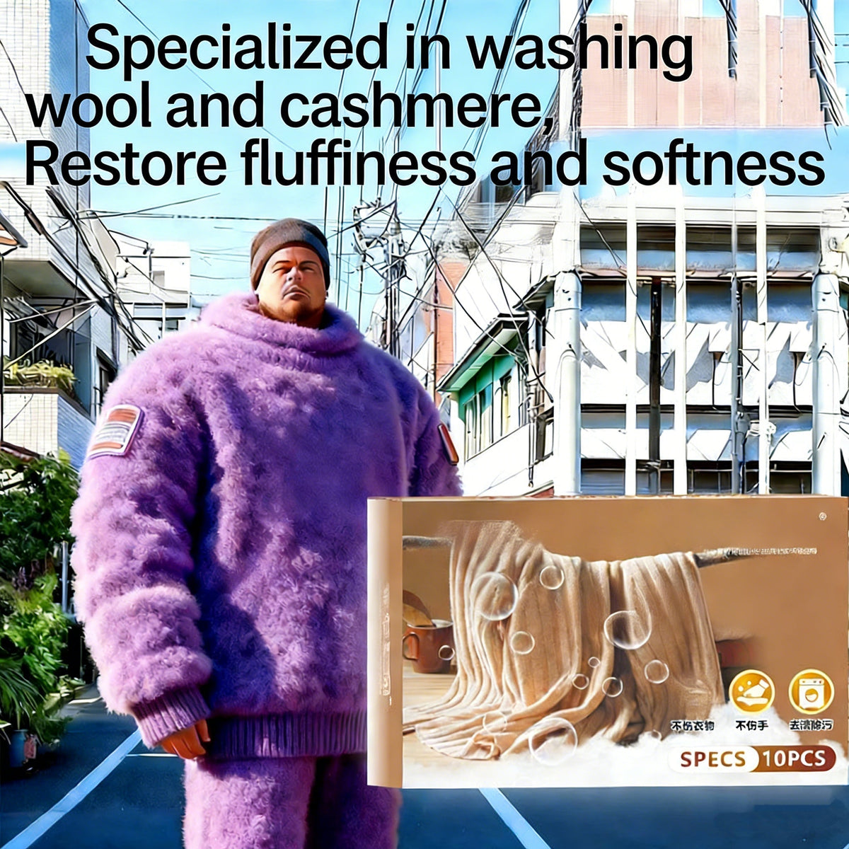 Magic Restore Soak: De eerste in de VS ontwikkelde formule die je favoriete kleding direct in één behandeling weer laat uitzetten!