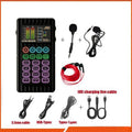 🎉Nieuwjaars Cadeau 50% KORTING!🎤Draagbare Handheld Live Geluidskaart (Stemvervormer): Multifunctie Effecten + Ruisonderdrukking – Stream Overal!