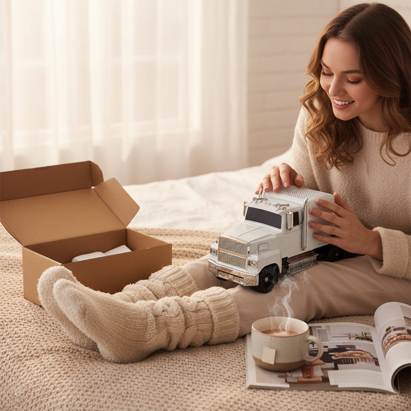 🔥Aanbieding 2026: 50% korting 🔥Bluetooth-luidspreker in vrachtwagenmodel