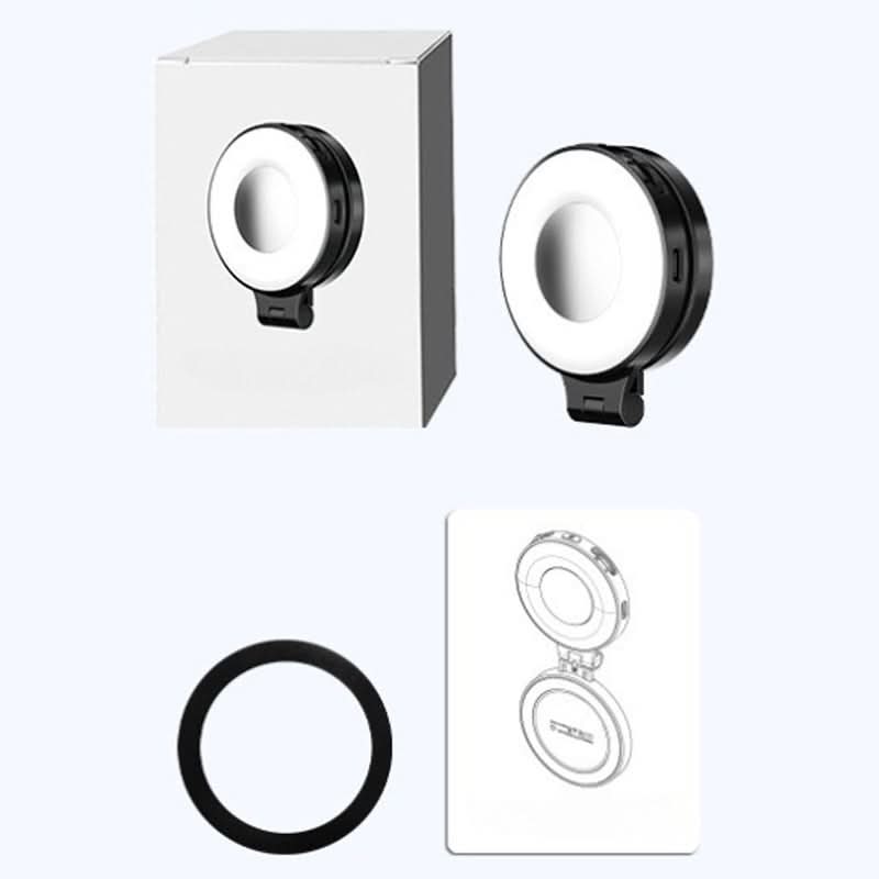 3-in-1 magnetische telefoonlamp met ingebouwde spiegel