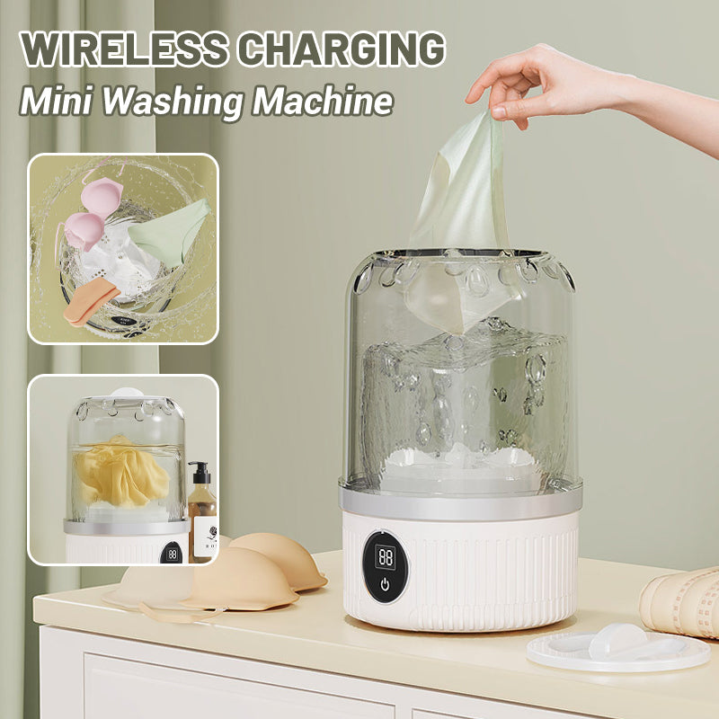 💘Valentijnsaanbieding: 50% Korting! 🧺Draadloze Miniwasmachine voor Underwear: Dieptereiniging + Bacteriënvermindering – Veiliger Dan Handwassen!