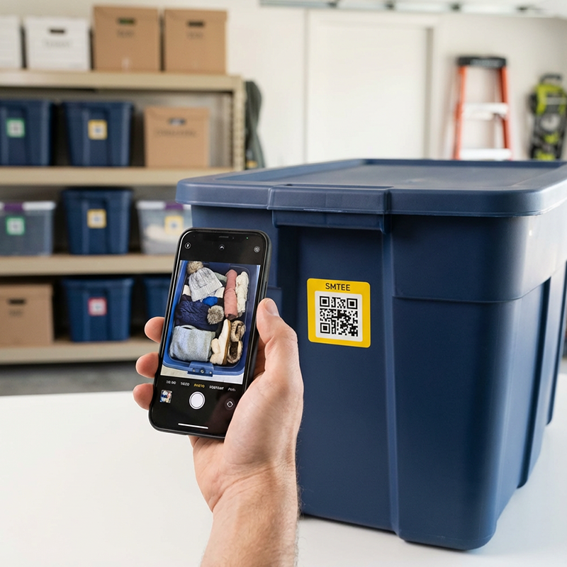 🎁2026 Nieuw binnen 50% KORTING💥QR-code-etiketten voor opslag