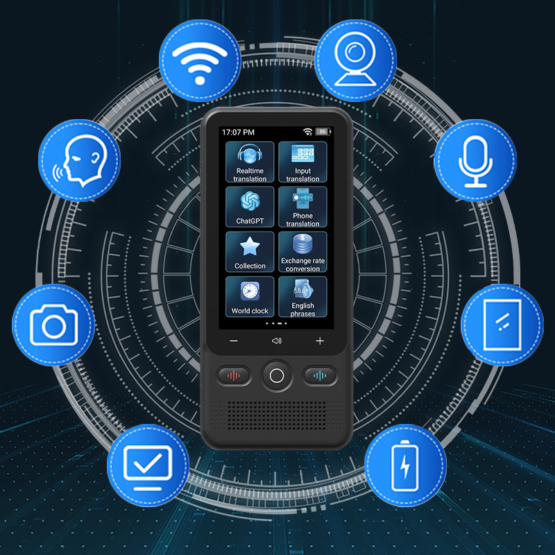 📢📢 50% korting!! ⏰📲 2-in-1 draagbaar vertaalapparaat – Realtime vertaling, 🌍 138 offline talen, 🔋 Extreem lange batterijduur | Perfect voor wereldreizigers ✈️