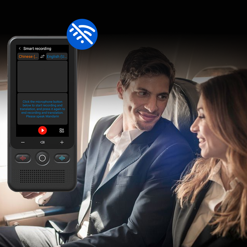 📢📢 50% korting!! ⏰📲 2-in-1 draagbaar vertaalapparaat – Realtime vertaling, 🌍 138 offline talen, 🔋 Extreem lange batterijduur | Perfect voor wereldreizigers ✈️