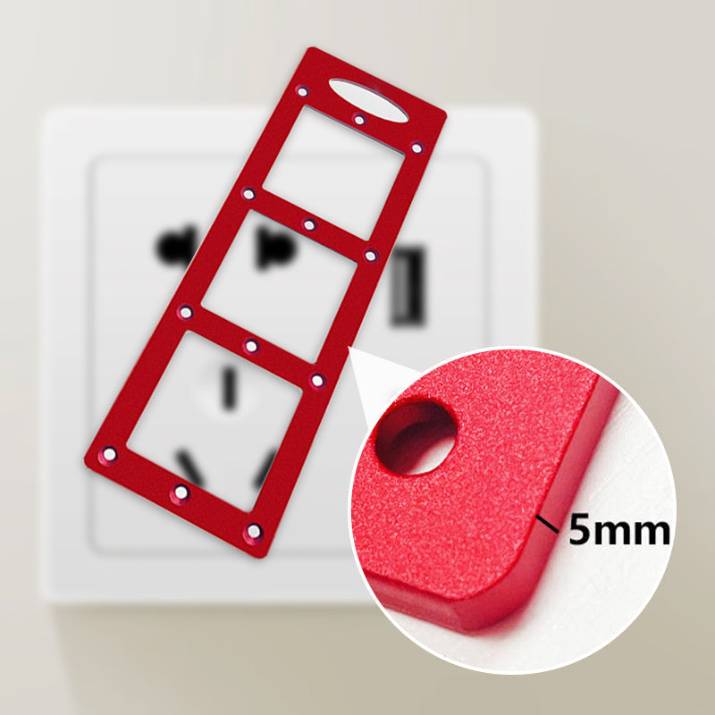 🎁2026 Nieuw binnen 50% KORTING💥86 Type Sockets Aluminiumlegering Slotting Template