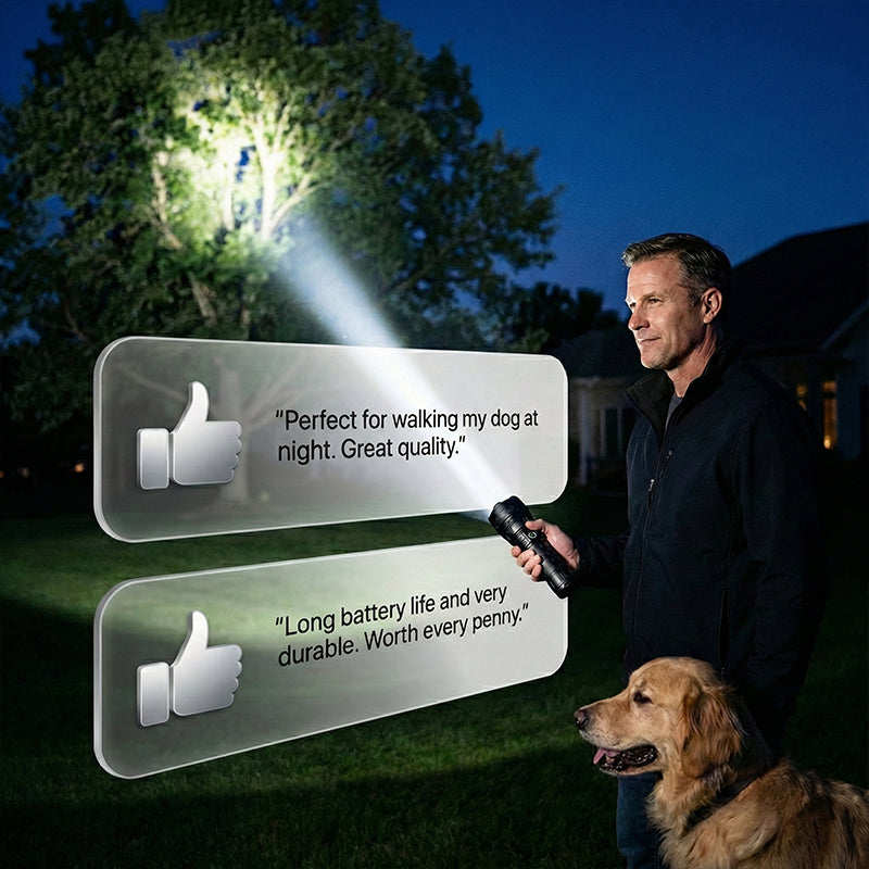 🎁2026 Nieuw binnen 50% KORTING💥Oplaadbare P50 LED-zaklamp met verstelbare zoom
