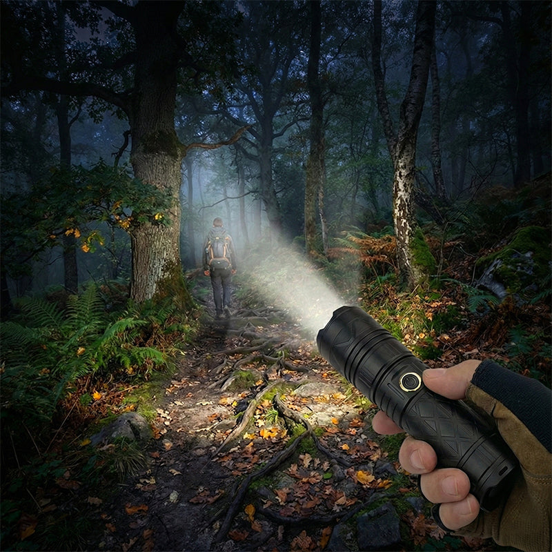 🎁2026 Nieuw binnen 50% KORTING💥Oplaadbare P50 LED-zaklamp met verstelbare zoom