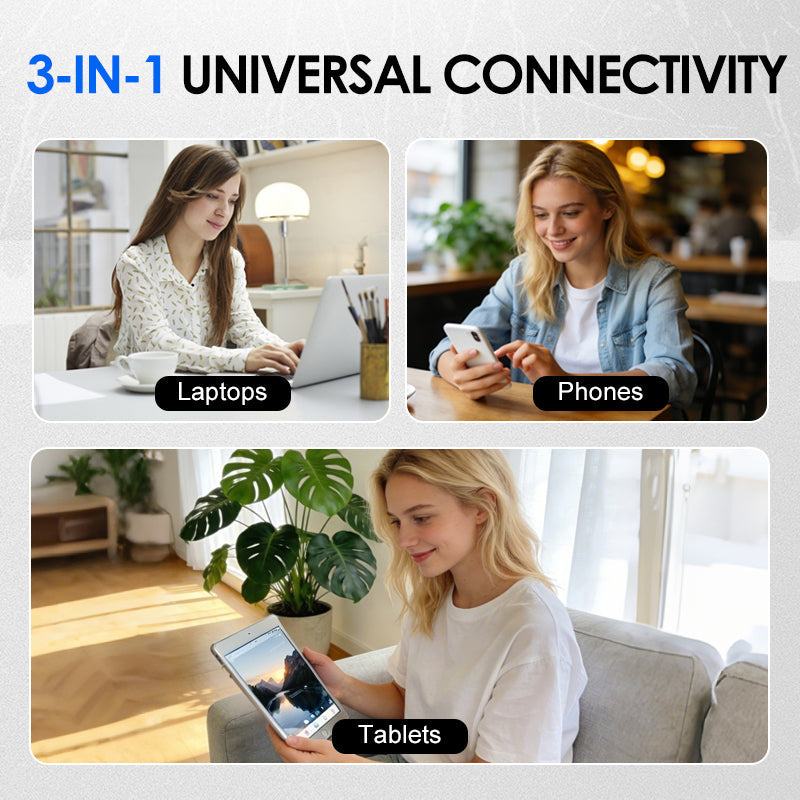 🎉Nieuwjaars Cadeau 50% KORTING!💻6-in-1 USB 3.0 OTG Kaartlezer – Snel Gegevensoverdracht & Multi-Apparaat Compatibiliteit!