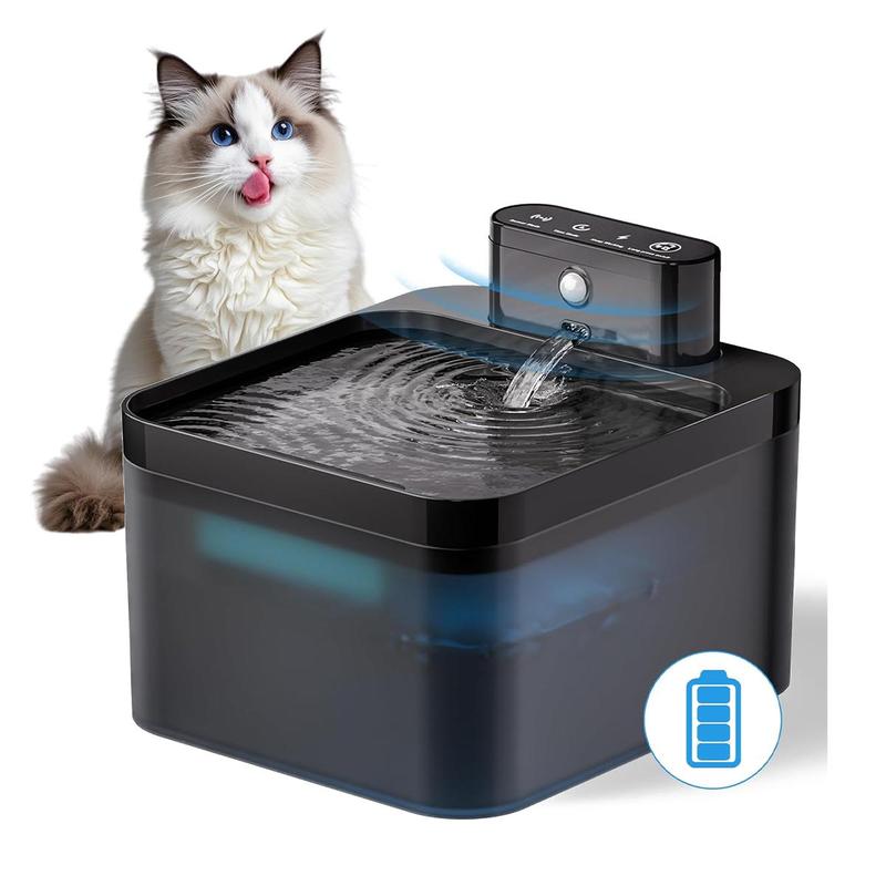 💘Valentijnsaanbieding: 50% Korting! 🐾Draadloze Katten- & Hondenwaterfontein 2,2L – Fluisterstil + Bacterie-inhiberend + Bewegingssensor!