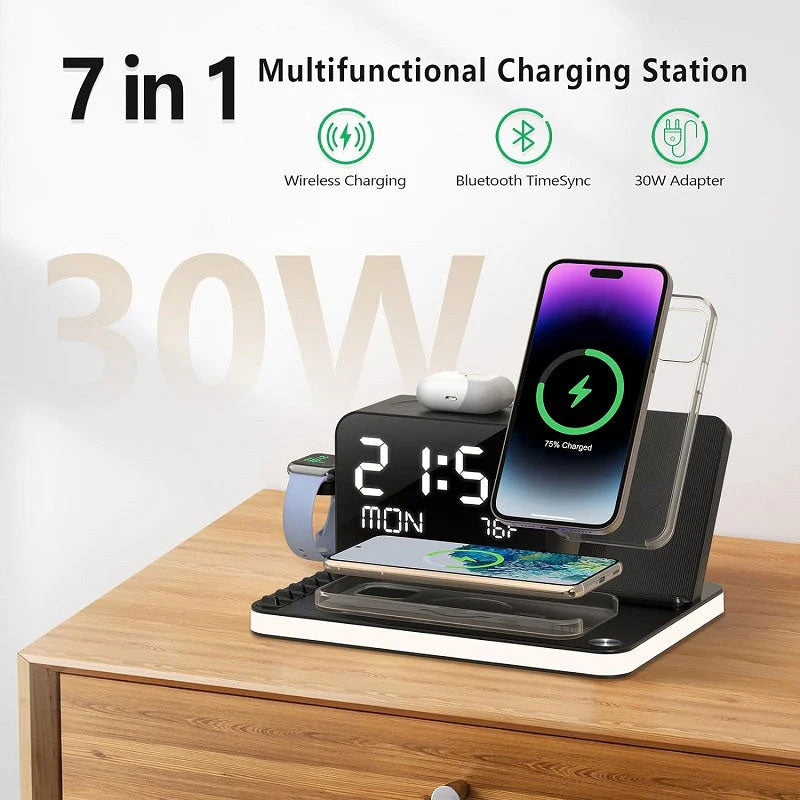 7-in-1 draadloos laadstation