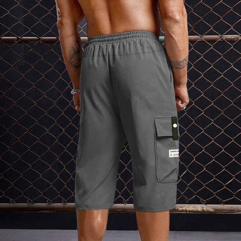 🔈🔈2026 NIEUWE AANWINSTEN - 50% KORTING🔥👖Casual capribroek met trekkoord voor heren