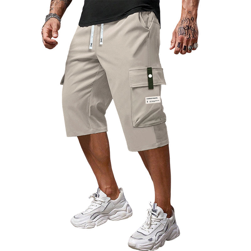 🔈🔈2026 NIEUWE AANWINSTEN - 50% KORTING🔥👖Casual capribroek met trekkoord voor heren