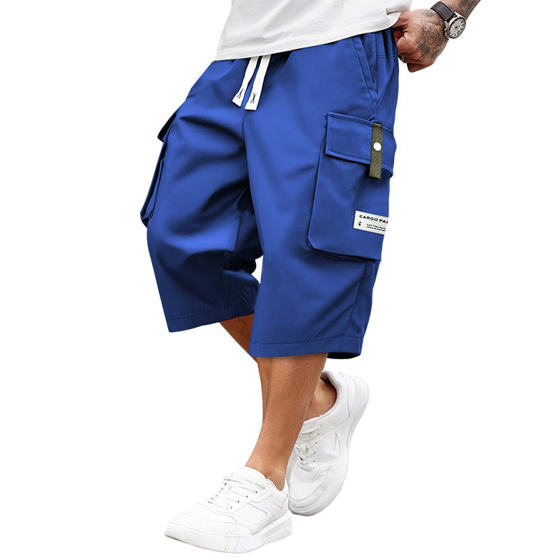 🔈🔈2026 NIEUWE AANWINSTEN - 50% KORTING🔥👖Casual capribroek met trekkoord voor heren
