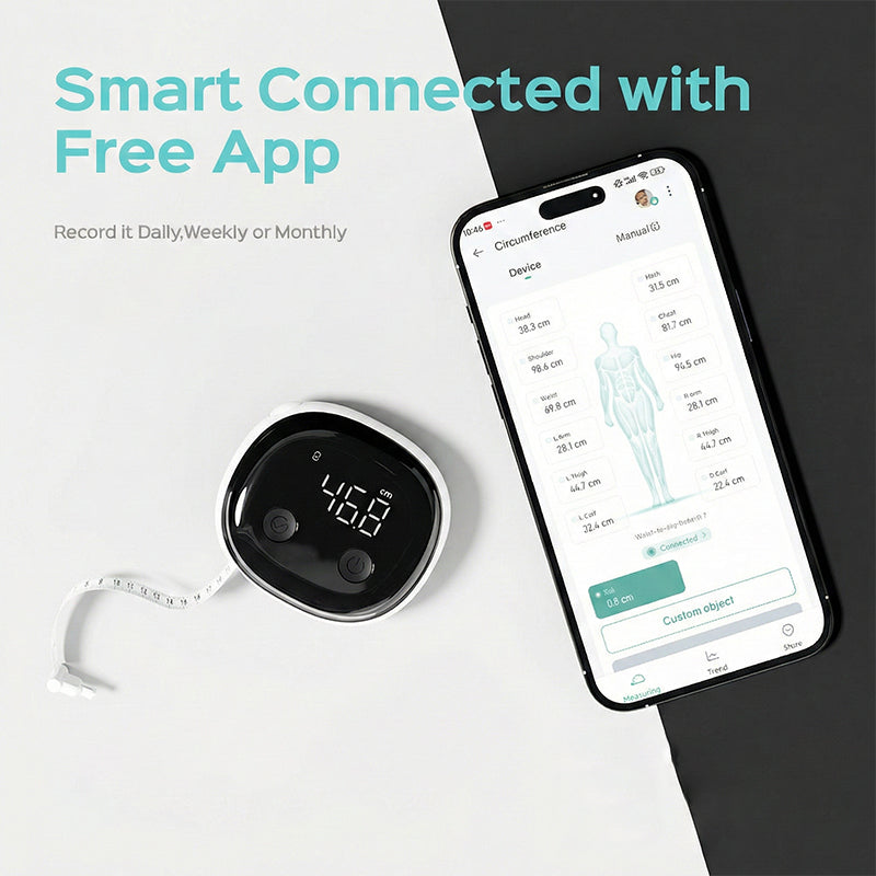 🎁2026 Nieuw binnen 50% KORTING💥Slimme Bluetooth-meetlint met app-synchronisati