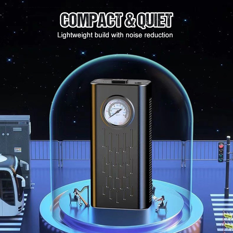 🥳Bestseller van 2026!🥳🔋 Tijdelijke aanbieding: 50% korting! Ultrastille draagbare autobandpomp. Oplaadbaar via USB. De ideale oplossing voor onverwachte lekke banden, uw handige reisgenoot. 📱🚗