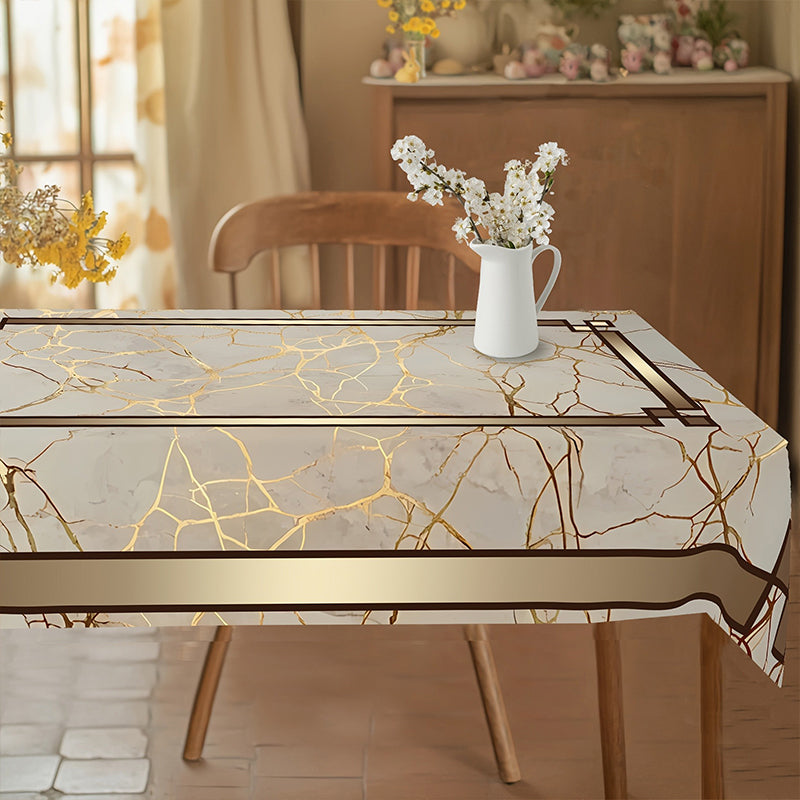 💘Valentijnsaanbieding: 50% Korting!🍽️ Waterdicht Tafelkleed met Marmerprint – Elegant & Vlekafstotend!