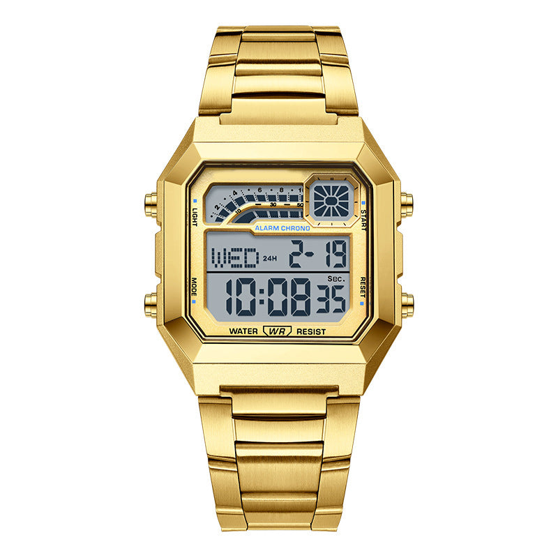 🎁2026 Nieuw binnen 50% KORTING💥Unisex Vierkante Digitale Horloge met Lichtgevend Display