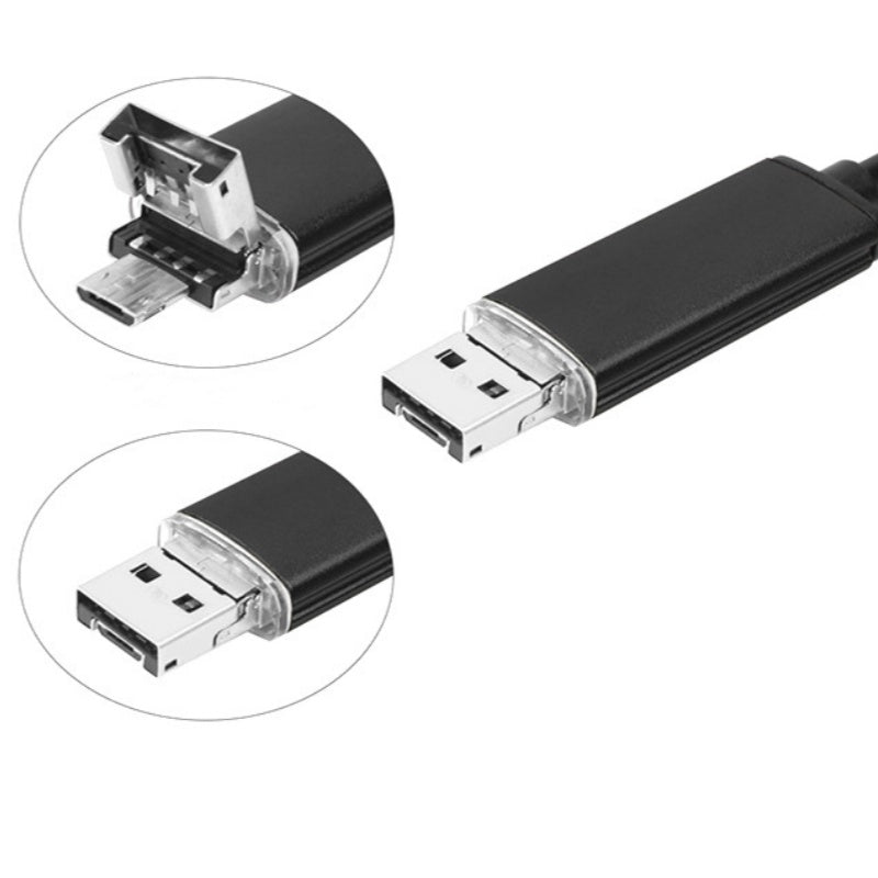 🔦 Waterdichte USB-endoscoopcamera met LED – IP67, 5,5 mm/7 mm & 1-10 m – Perfect voor leidinginspecties, voertuigdiagnose of moeilijk bereikbare plaatsen – scherpe beelden & flexibele kabel 🛠️✨