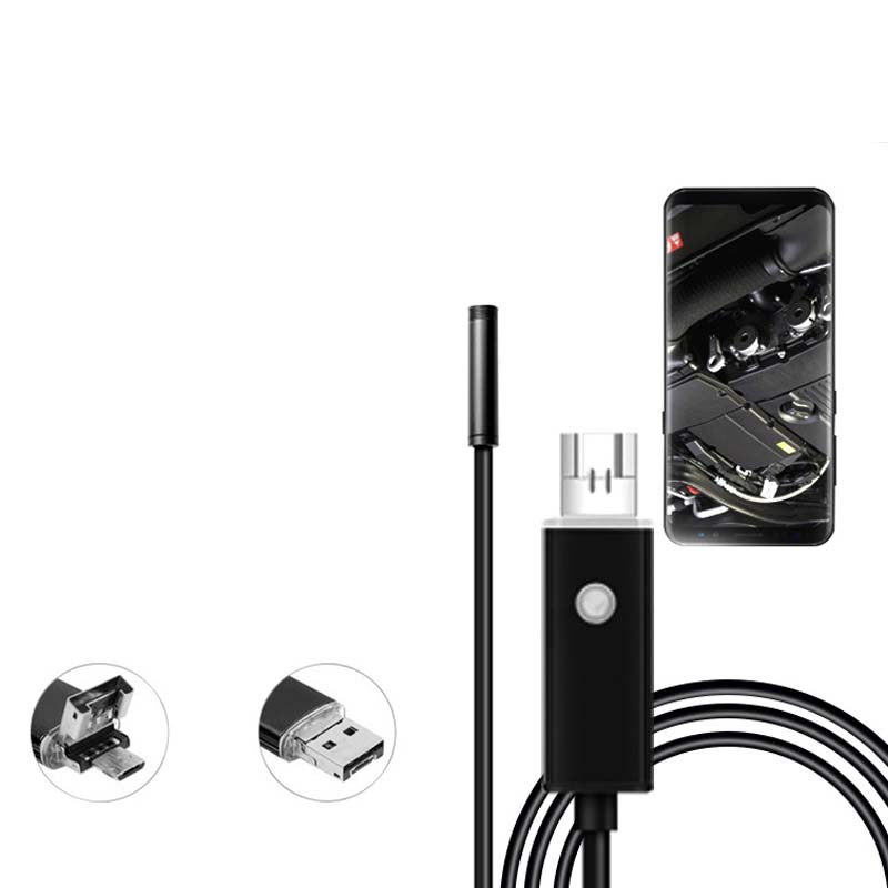 🔦 Waterdichte USB-endoscoopcamera met LED – IP67, 5,5 mm/7 mm & 1-10 m – Perfect voor leidinginspecties, voertuigdiagnose of moeilijk bereikbare plaatsen – scherpe beelden & flexibele kabel 🛠️✨