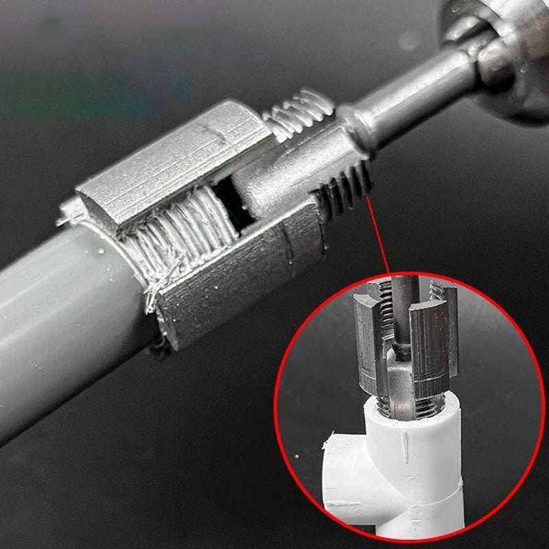 🔥 50% KORTING | Interne & Externe Draadsnijgereedschap voor PVC-buizen – Perfecte Aansluiting Zonder Lekken, Snel & Precisie Werk