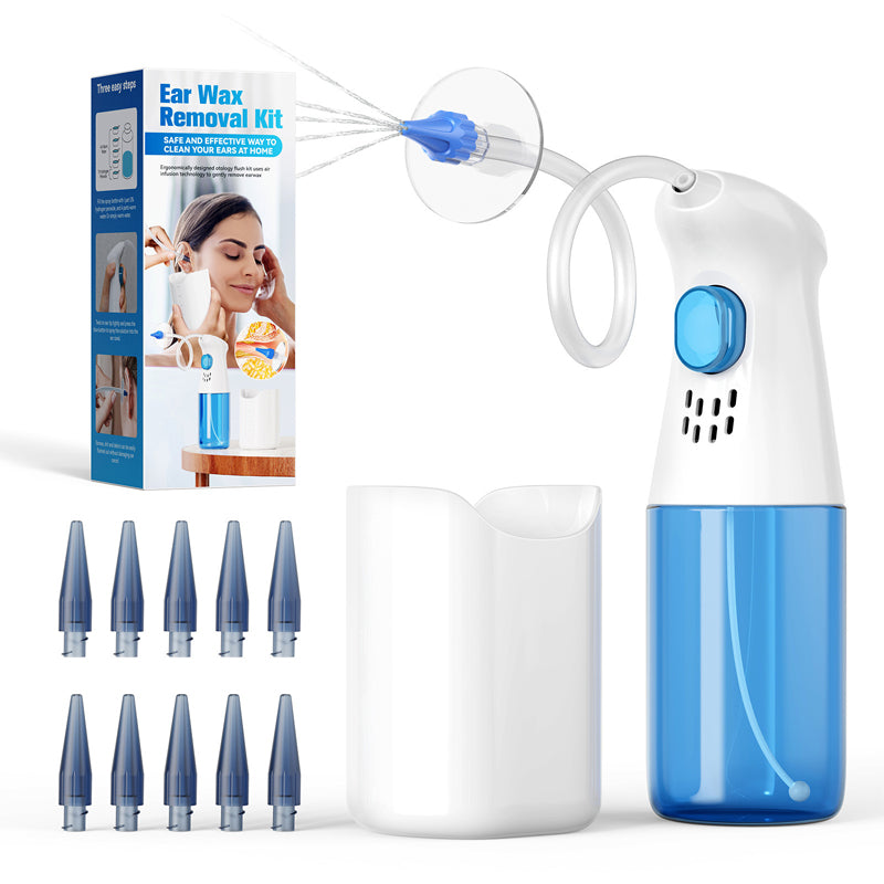 👂 HETE AANBIEDING! ⚡ Oorwasverwijderingsset – Veilig en zacht, herbruikbaar siliconen lepeltje, gemakkelijk te gebruiken, effectief en hygiënisch voor het reinigen van de oren ✨