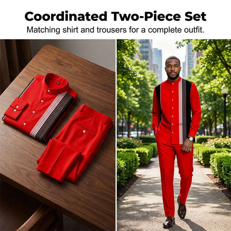 🎁Nieuw 2026💥 Herenset Tweedelig – Stijlvol & Comfortabel 👔