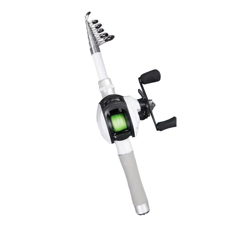Draagbare telescopische hengel