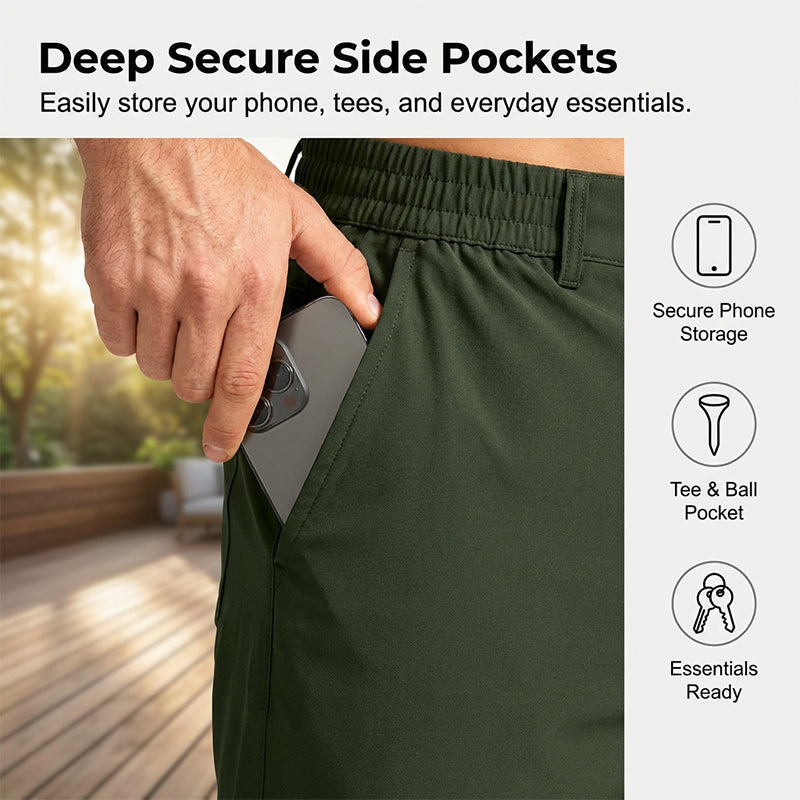 🎉 Nieuwe Aanbieding! Comfortabele Golfshorts 👖 Ideaal voor Actieve Dagen!
