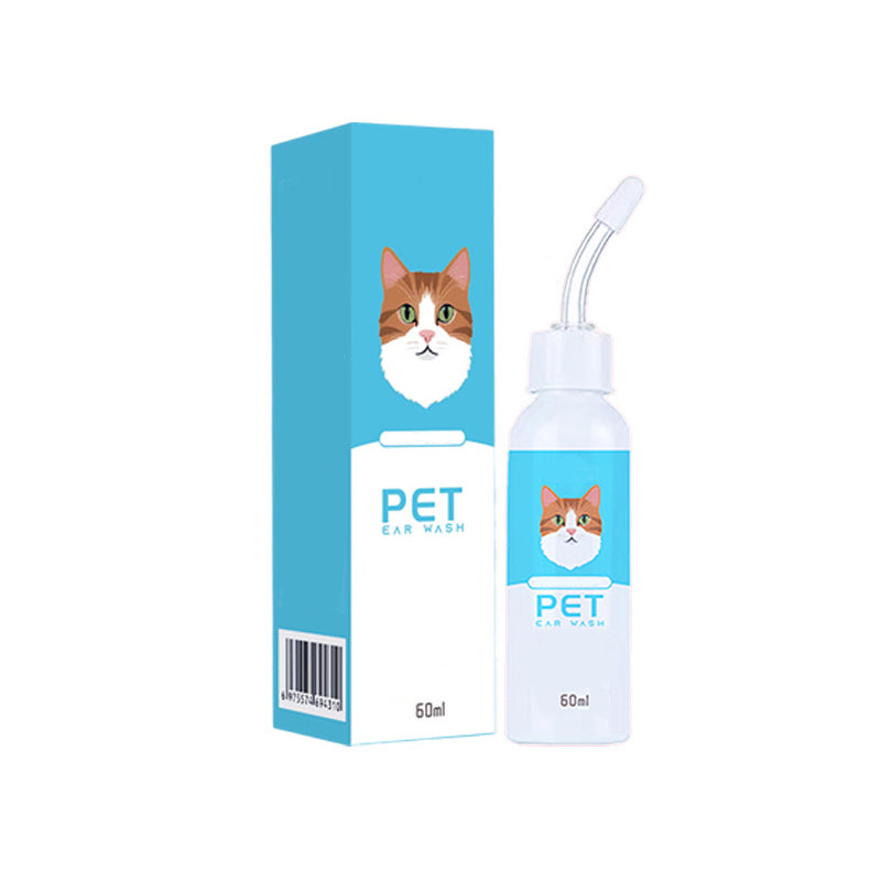 💥【LIMITED TIME 50% OFF】🔥 Oorreiniger voor Katten en Honden | Natuurlijke Plantenextracten | Mild & Antibioticavrij | Siliconen Punt | 120ml