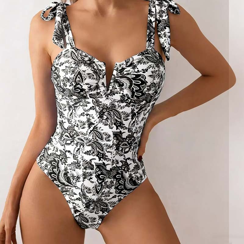 🎁2026 Nieuw binnen 50% KORTING💥Damesmode: badpak met print