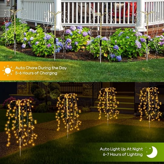 💡 KOOP 3, KRIJG 1 GRATIS! ☀️ Decoratieve buitenverlichting op zonne-energie – Creëer een prachtige sfeer in je tuin of op je pad, schakelt automatisch aan/uit en is weerbestendig 🏡