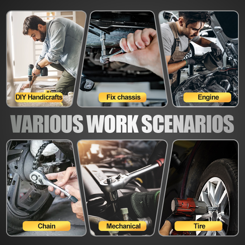 🌞Fris De Lente In Met 50% Korting!🔥60/64-Delige Torx & E-Torx Doppenset | Professioneel CR-V Staal | Dé Complete Bitset voor Auto's & Motoren