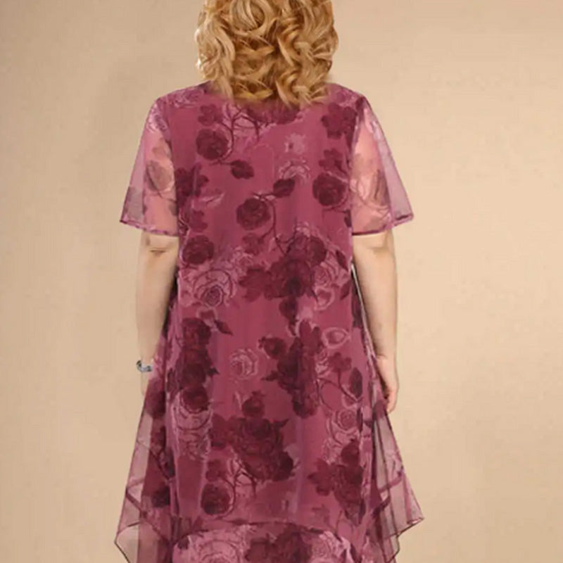 🎁2026 Nieuw binnen 50% KORTING💥Elegante, casual, lichtgewicht jurk met print voor dames