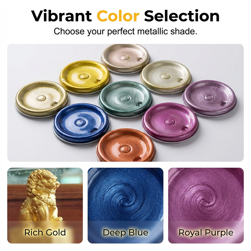 🎁2026 Nieuw binnen 50% KORTING💥🎨Metallic glansverf op waterbasis✨🖌️