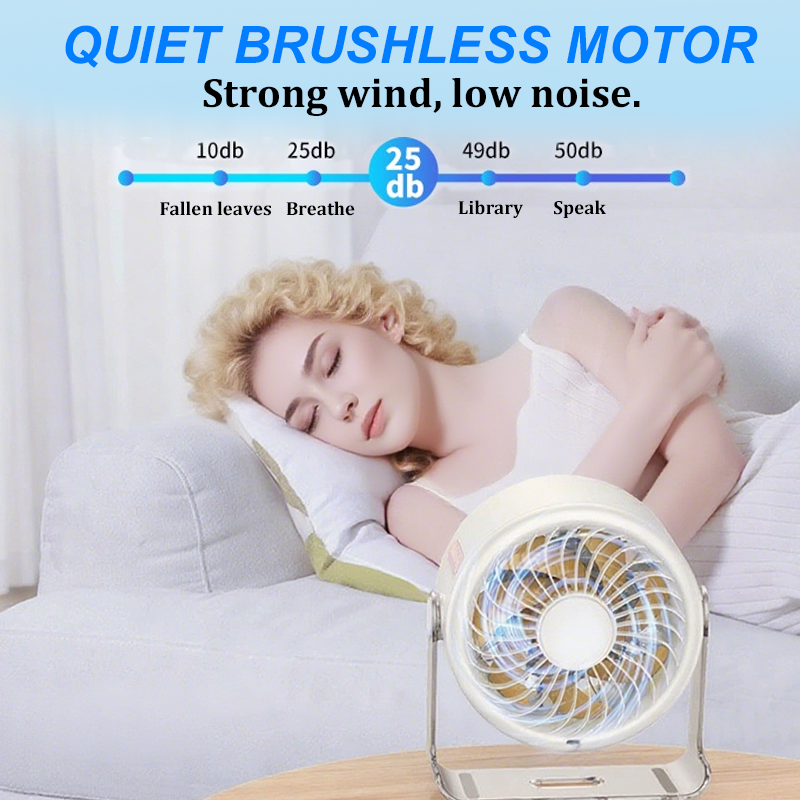 🎁2026 Nieuw binnen 50% KORTING💥❄ 100-versnellingsbak Super Desk Fan met digitale display⚡