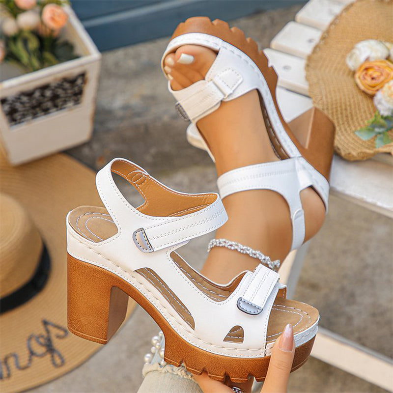 🎁2026 Nieuw binnen 50% KORTING💥Dames zomersandalen met plateau en één band